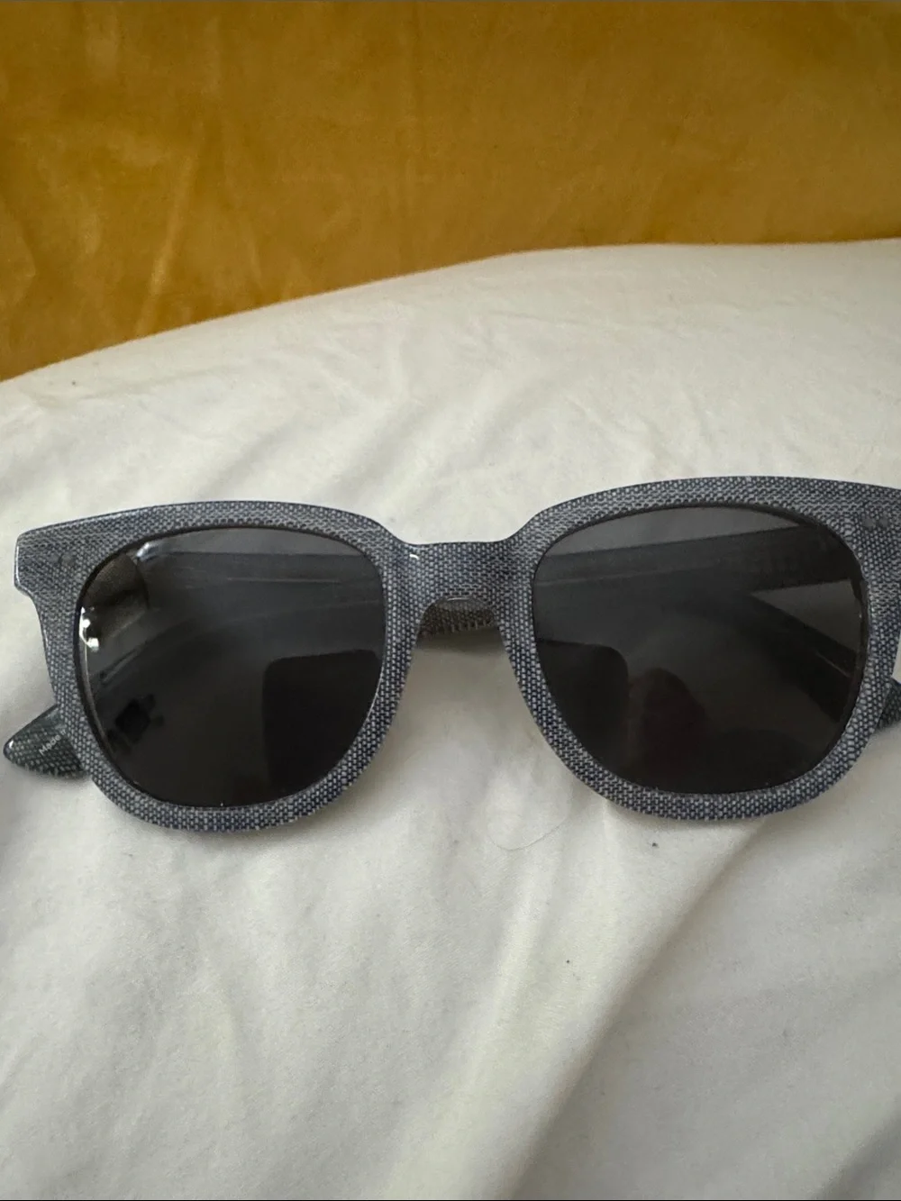 Tom’s sunglasses one for one